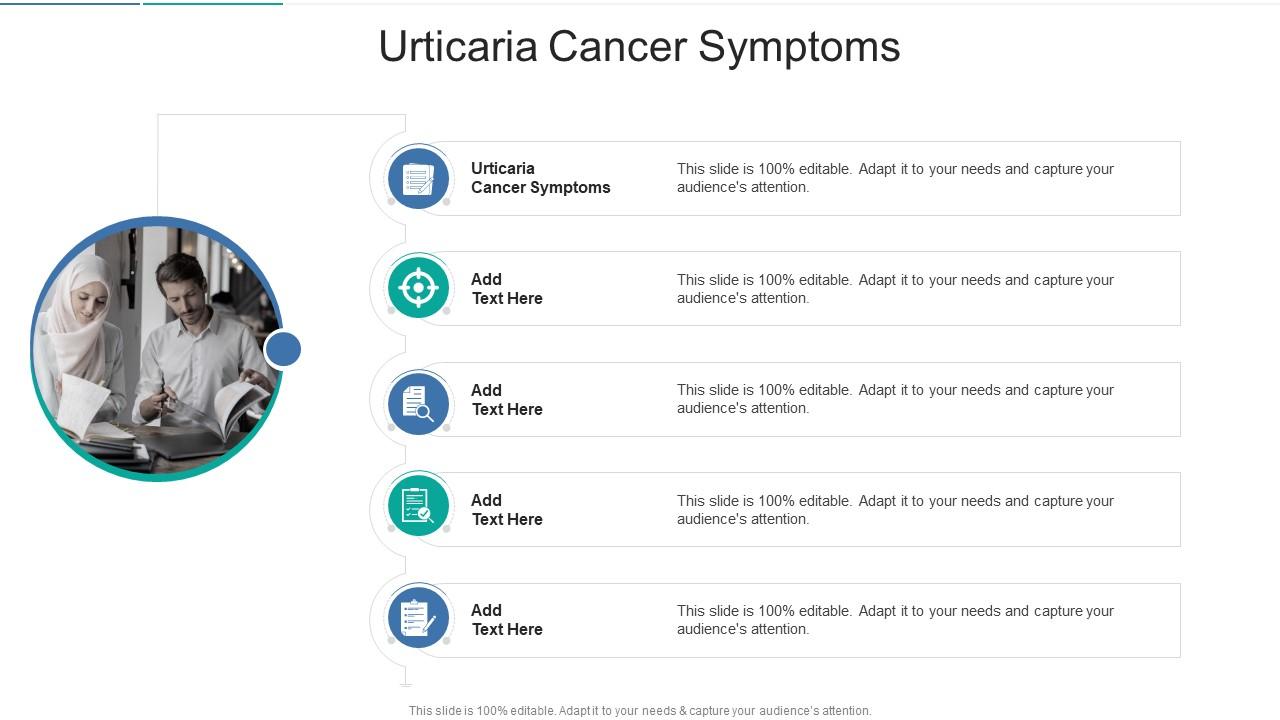 Urticaria Cancer Symptoms In Powerpoint And Google Slides Cpb