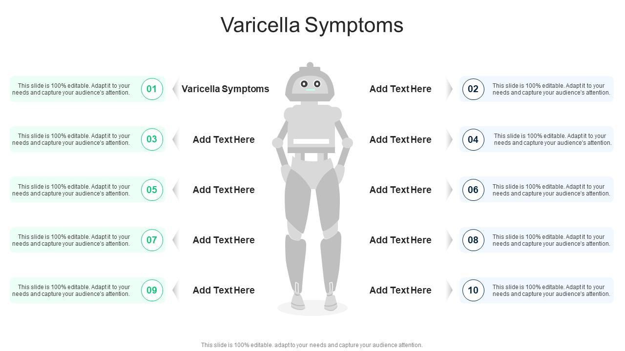 Varicella Symptoms In Powerpoint And Google Slides Cpb