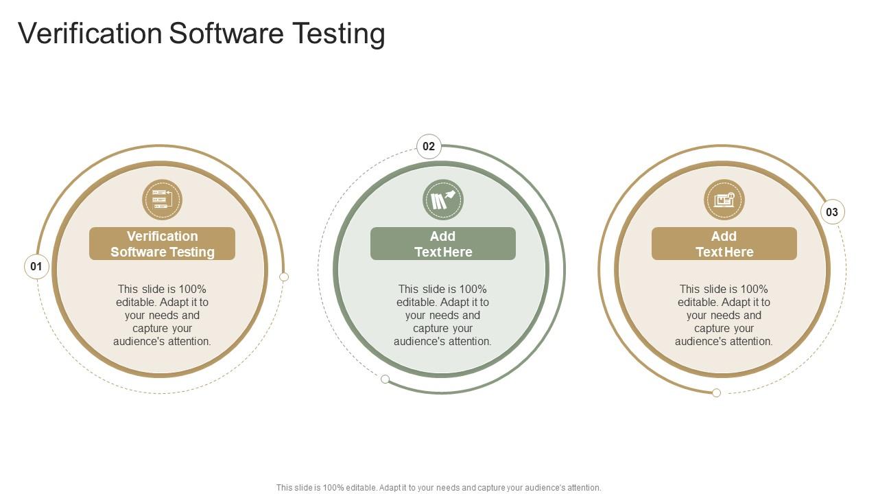 Verification Software Testing In Powerpoint And Google Slides Cpb