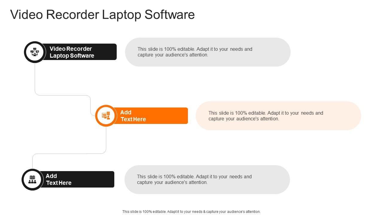 Video Recorder Laptop Software In Powerpoint And Google Slides Cpb