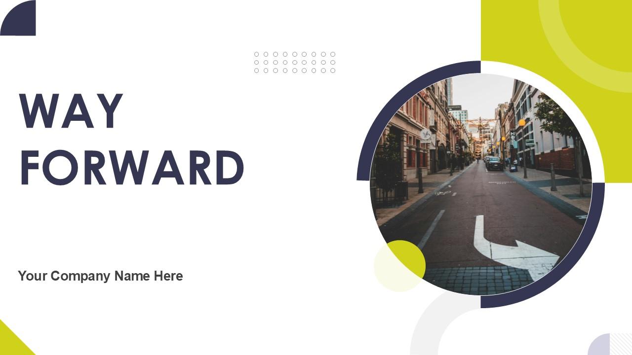 Way Forward Powerpoint Presentation Slides PPT Sample