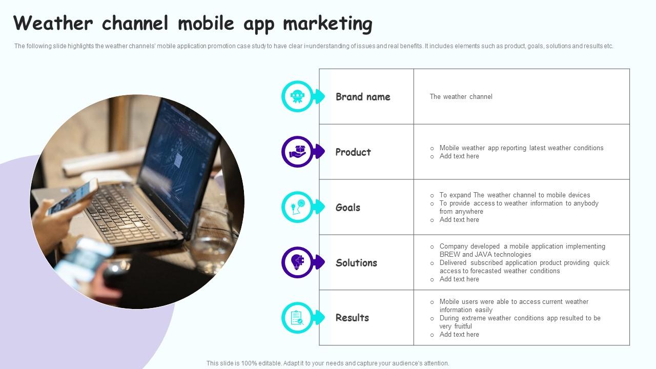 Weather Channel Mobile App Leveraging Mobile Marketing Strategies Summary Pdf