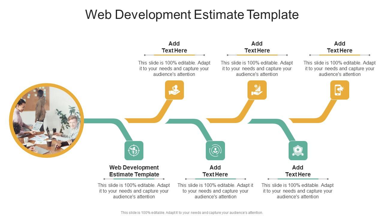 Web Development Estimate Template In Powerpoint And Google Slides Cpb