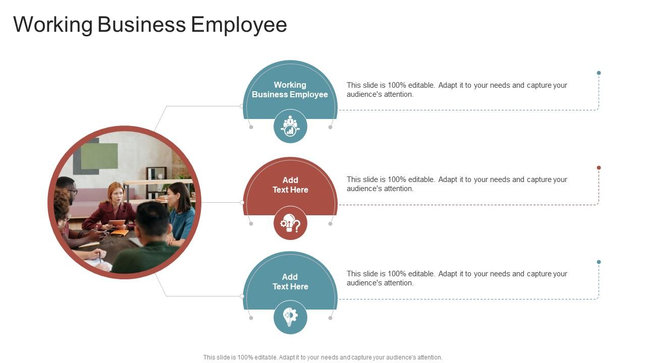 Working Business Employee In Powerpoint And Google Slides Cpb