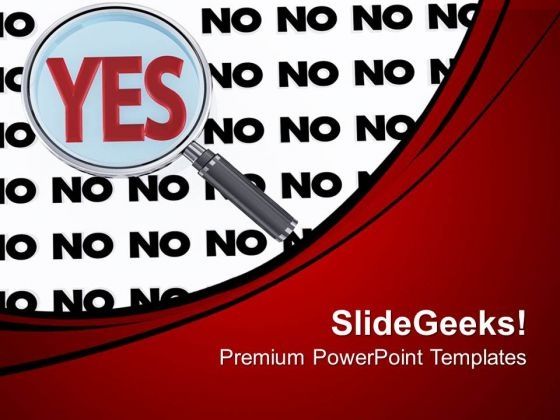 yes_magnified_with_multiple_no_solution_powerpoint_templates_ppt_backgrounds_for_slides_0313_title.jpg
