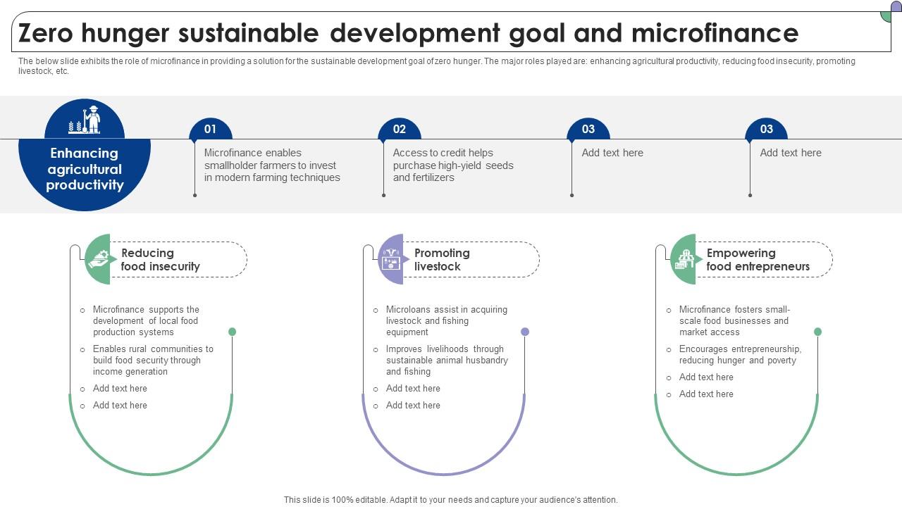 Zero Hunger Sustainable Development Goal And Microfinance Complete Guide To Microfinance Fin SS V