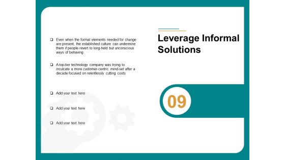 10 Principles In Leading Business Change Ppt PowerPoint Presentation Complete Deck With Slides