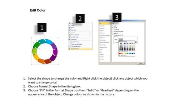 10 Points Cycle Diagram PowerPoint Slides Editable Ppt Templates