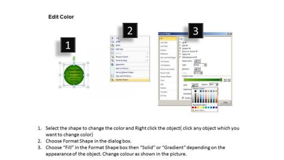 10 Spheres Wheel And Spoke Diagram PowerPoint Slides