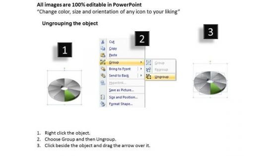 10 Stages Chart Implementation Of Donut Diagram Ppt Business Plan PowerPoint Slides