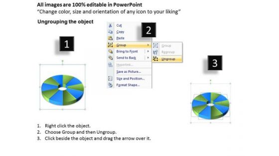 10 Stages Chart Implementation Of Donut Diagram Ppt Need Business Plan PowerPoint Templates