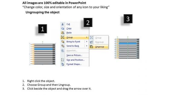 10 Stages Horizontal Business Planning Ppt PowerPoint Templates