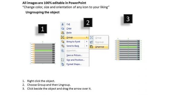 10 Stages Horizontal Business Planning Ppt Small Example PowerPoint Templates