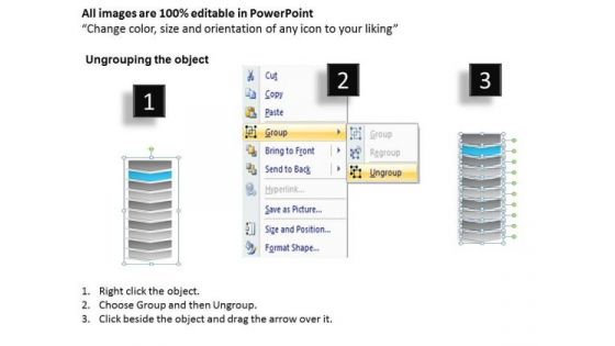 10 Stages Of Business Growth Process Ppt Plan Template PowerPoint Slides