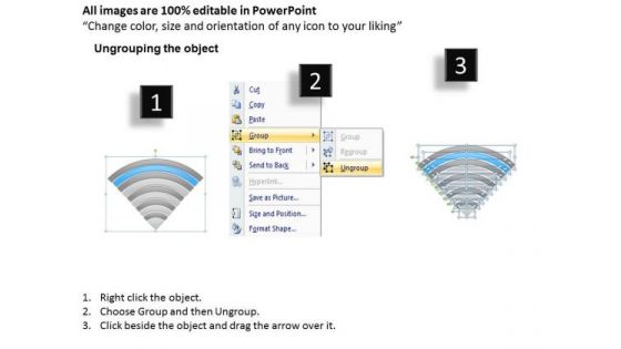 10 Stages Semicircle Stacked Process Ppt Business Plan Writer PowerPoint Templates