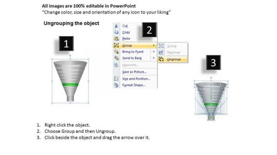 11 Stage Conversion Funnel PowerPoint Slides And Ppt Diagram Templates