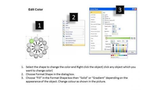 11 Stages Of Single Process Ppt Relative Circular Flow Arrow Diagram PowerPoint Slides