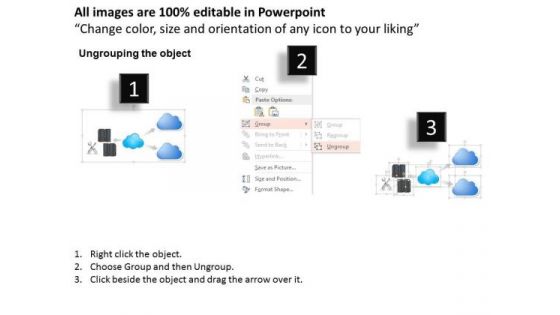 1 Concept Of Hybrid Cloud Shown Using Public And Private Cloud Traditional It Ppt Slide
