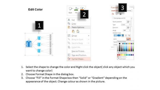 1 Replication Of Data From Main Office To Regional Office To Branch Offices Ppt Slide