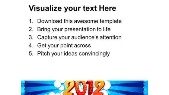 2012 Abstract Background PowerPoint Templates And PowerPoint Themes 0412