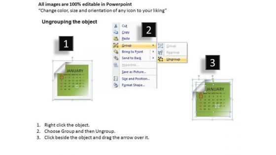 2012 Calendar PowerPoint Slides