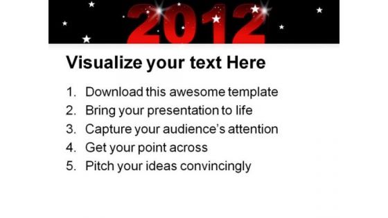 2012 New Year Abstract PowerPoint Templates And PowerPoint Backgrounds 1011