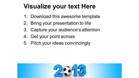 2013 Football Championship Game PowerPoint Templates And PowerPoint Themes 1112