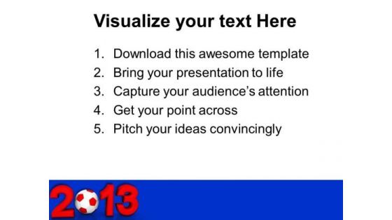 2013 Football Sports Game PowerPoint Templates And PowerPoint Themes 1112