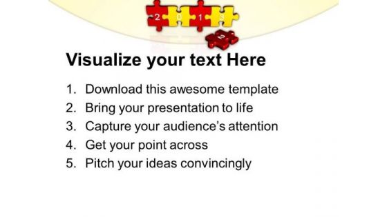 2013 Jigsaw Puzzle Pieces PowerPoint Templates Ppt Backgrounds For Slides 0213
