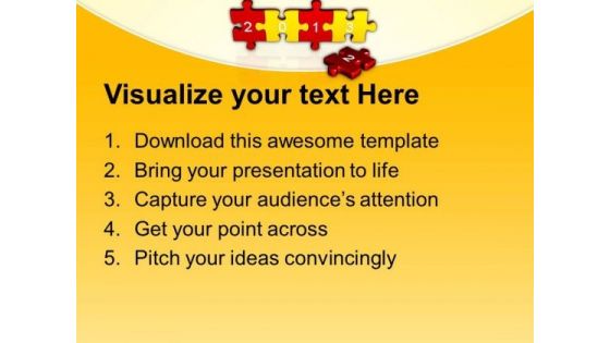 2013 Jigsaw Puzzle Pieces PowerPoint Templates Ppt Backgrounds For Slides 0213