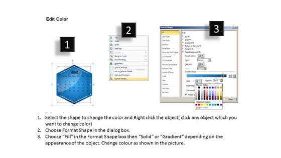 2013 June Calendar PowerPoint Slides Ppt Templates