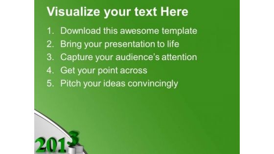 2013 New Year Background PowerPoint Templates Ppt Backgrounds For Slides 1212