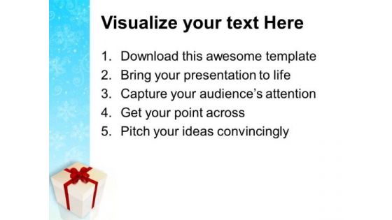 2013 New Year Presents Festival PowerPoint Templates Ppt Backgrounds For Slides 1112
