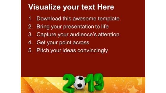 2013 New Year Sports Game PowerPoint Templates And PowerPoint Themes 1112