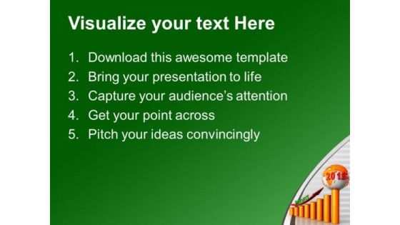 2013 Profit Year Global Business PowerPoint Templates Ppt Backgrounds For Slides 1212