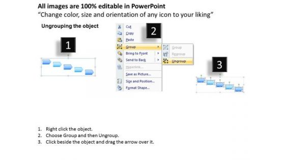 2013 To 2017 Timeline Process Illustration PowerPoint Templates Ppt Slides Graphics