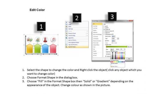 2013 To 2018 Graphical Representation Of Technologies PowerPoint Templates Ppt Slides Graphics
