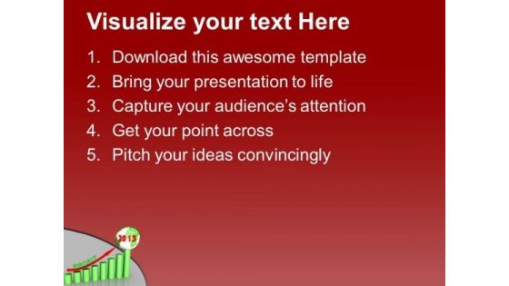 2013 Year Of Business Profit PowerPoint Templates Ppt Backgrounds For Slides 0113