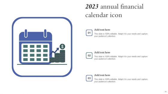 2023 Annual Calendar Ppt PowerPoint Presentation Complete Deck With Slides