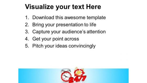 24 7 Time Planning PowerPoint Templates And PowerPoint Themes 0912