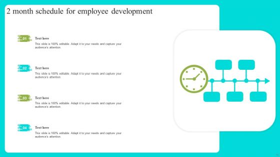 2 Month Schedule Ppt PowerPoint Presentation Complete Deck With Slides
