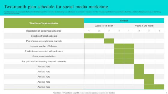 2 Month Schedule Ppt PowerPoint Presentation Complete Deck With Slides