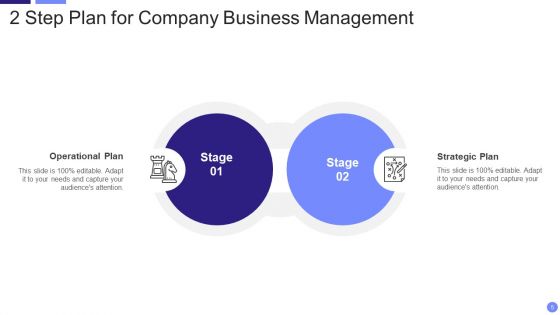 2 Step Plan Ppt PowerPoint Presentation Complete With Slides