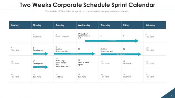 2 Weeks Agile Sprint Develop Team Ppt PowerPoint Presentation Complete Deck With Slides