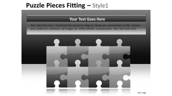 2 Layers Of Puzzles PowerPoint Slides 2 Layers Of Puzzles PowerPoint Slides