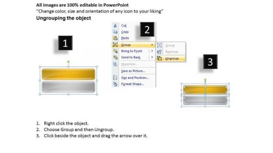 2 Stages Layered Business Process Ppt Plan PowerPoint Templates