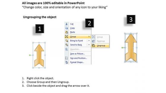 2 Stages Parallel Process Diagram Software Business Plan PowerPoint Templates