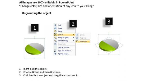 2 Stages Pie Chart Process Diagram What Is Business Plan Template PowerPoint Templates