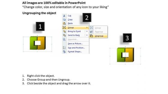 2 Stages Rectangular Segmented Donut Chart Business Plans Online PowerPoint Slides