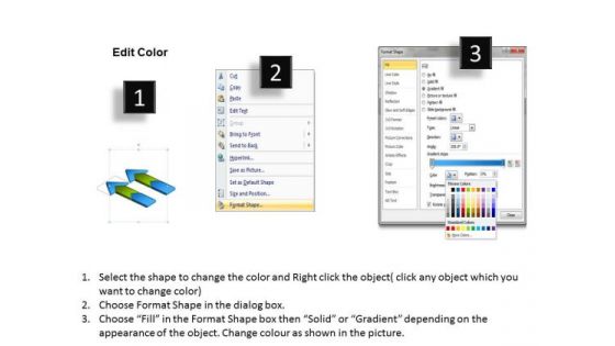 2 Stages Subsequent Actions Creating Business Plan Template PowerPoint Templates